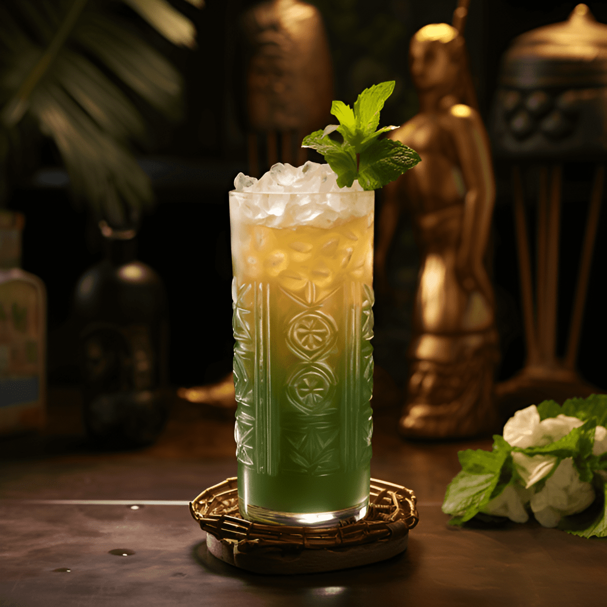 Sale Bâtard Cocktail Recette - Le Sale Bâtard a un profil gustatif complexe, avec un mélange de saveurs aigres, douces et épicées. C'est un cocktail fort et rafraîchissant avec une pointe d'amertume provenant des bitters et un léger piquant du jus de citron vert.