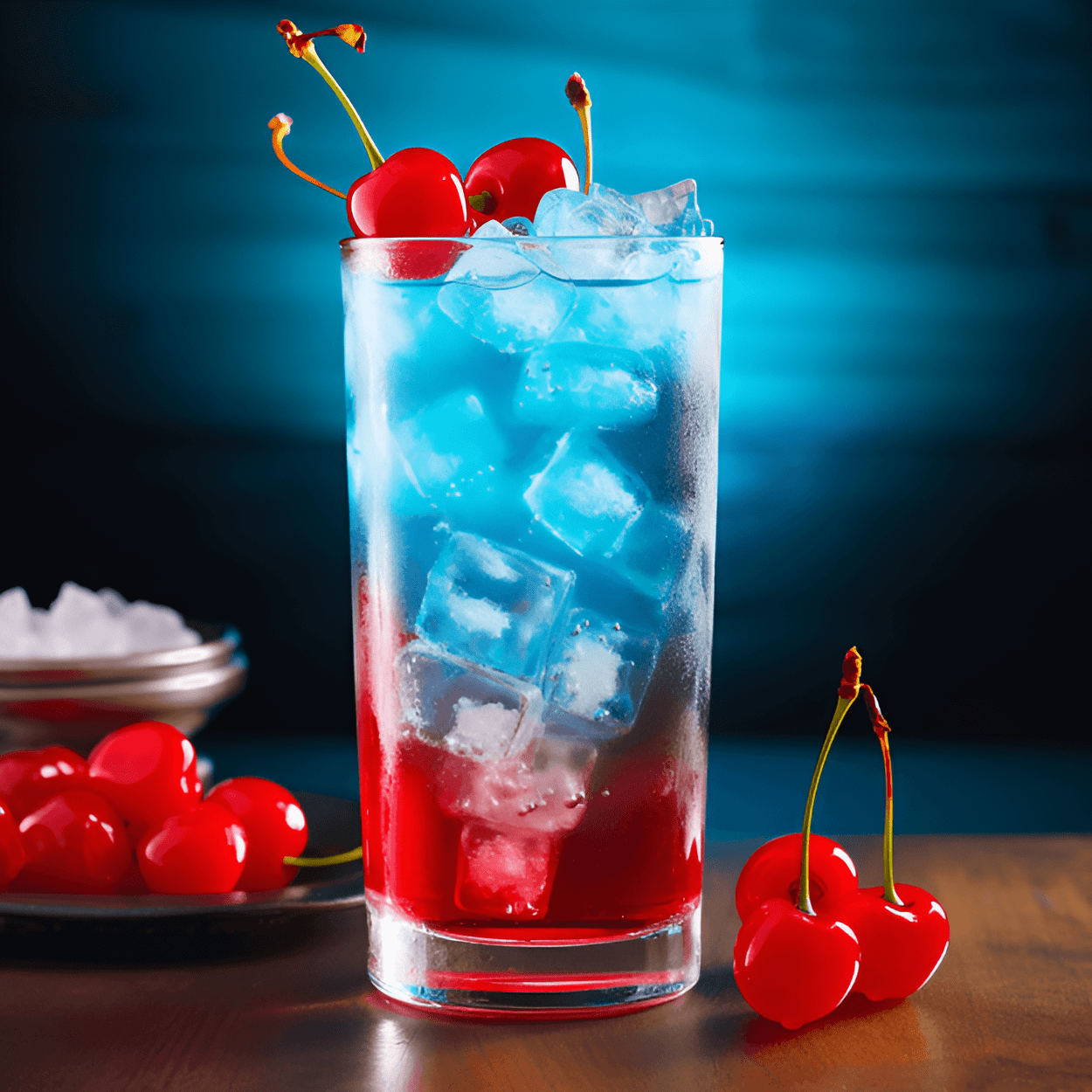 Superman Cocktail Recipe - The Superman Cocktail is a sweet and fruity concoction. It has a tropical taste with hints of coconut and pineapple. The blue curacao gives it a citrusy edge, balancing out the sweetness.