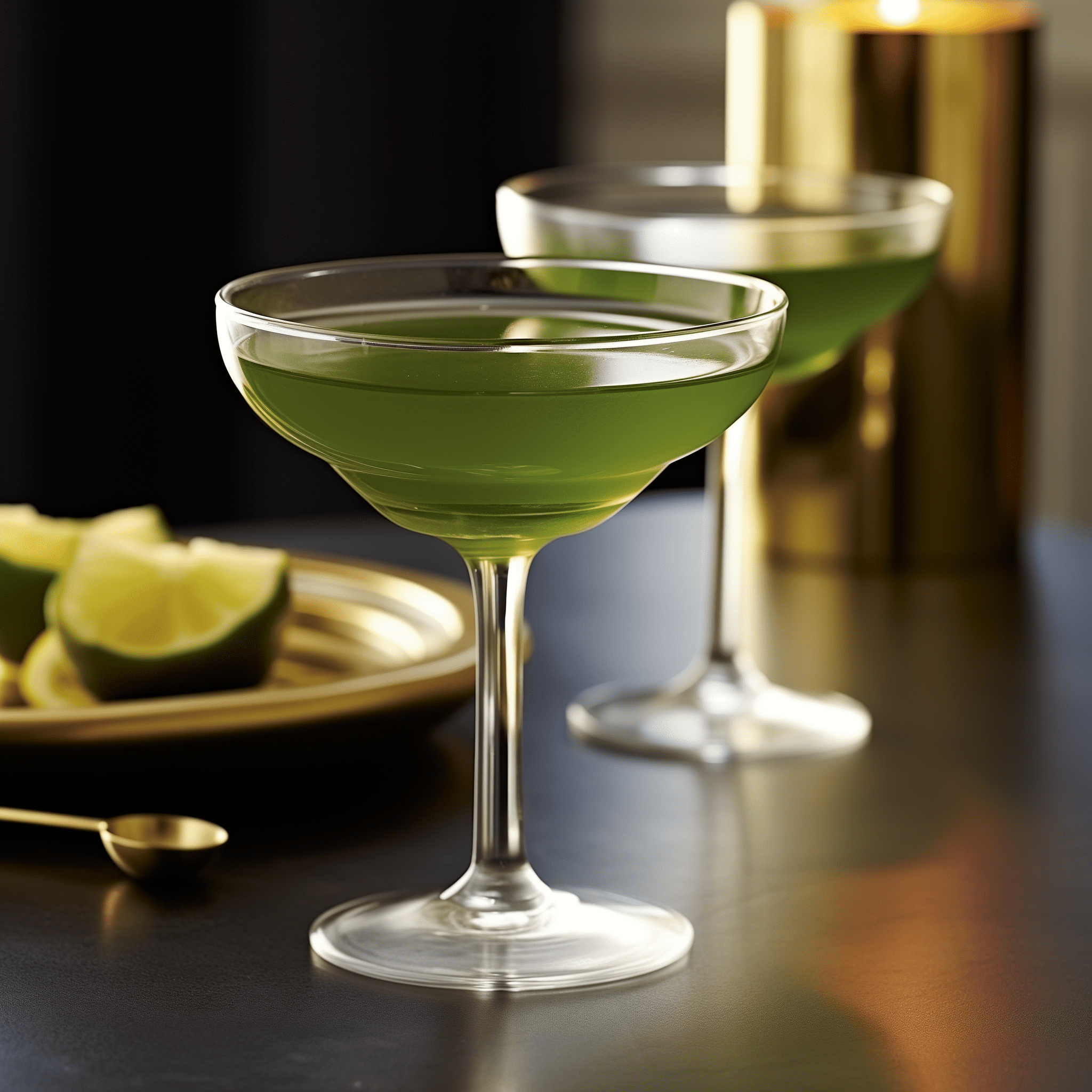 Tailspin Cocktail Recipe - The Tailspin is a symphony of flavors, with a bold, herbaceous punch from the Green Chartreuse, balanced by the sweet, fortified notes of the sweet vermouth, and the clean, juniper-led profile of dry gin. It's complex, slightly bitter, and aromatic.