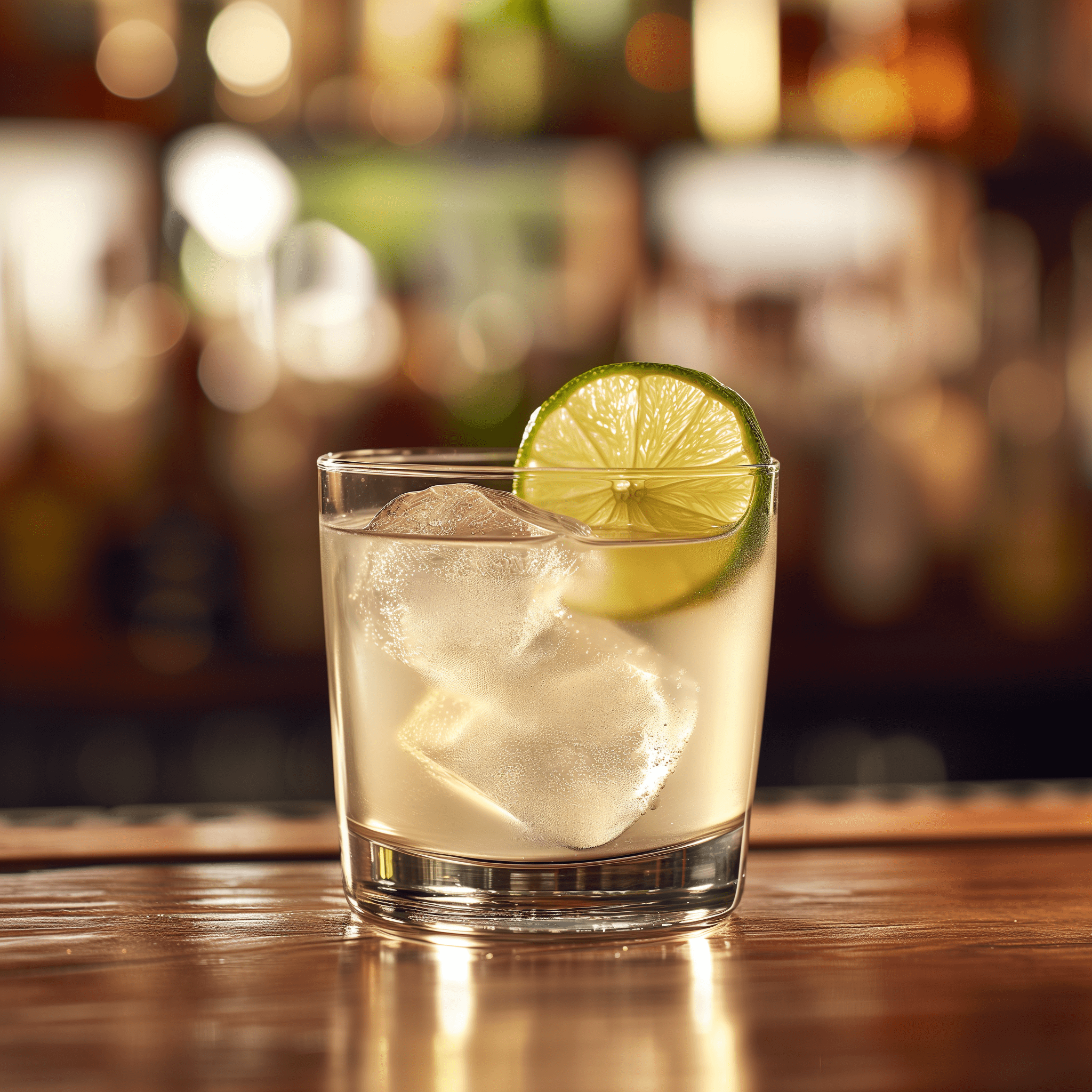 The Tequila Rickey has a crisp and refreshing taste with a balance of tartness from the lime and a subtle sweetness from the agave nectar. The blanco tequila provides a smooth, earthy base, while the soda water adds a fizzy lift.
