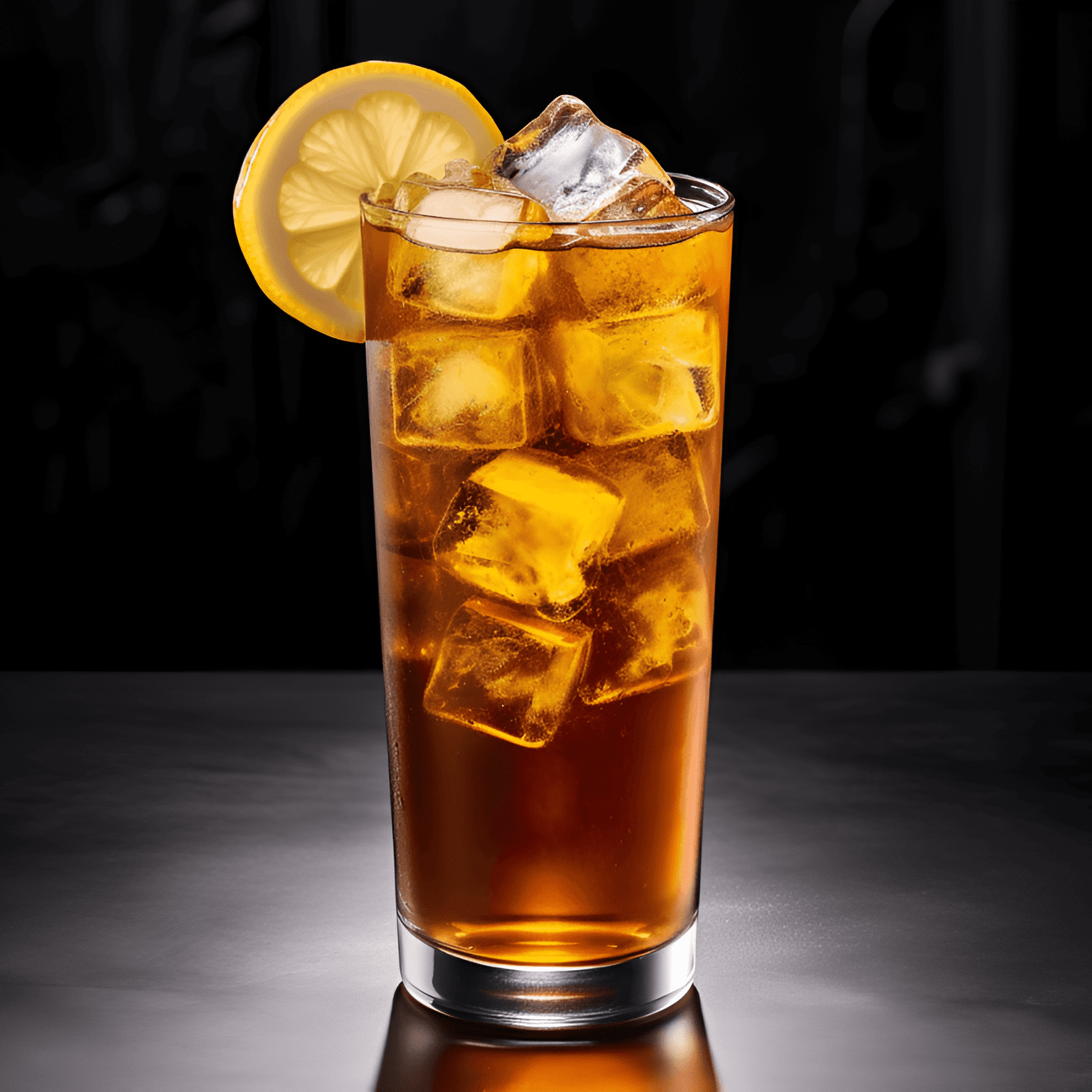Texas Tea Cocktail Recipe - The Texas Tea has a bold and robust flavor, with a perfect balance of sweet, sour, and strong notes. The combination of multiple spirits creates a complex taste that is both invigorating and satisfying. The addition of cola and sweet and sour mix adds a refreshing sweetness that complements the strong alcohol flavors.