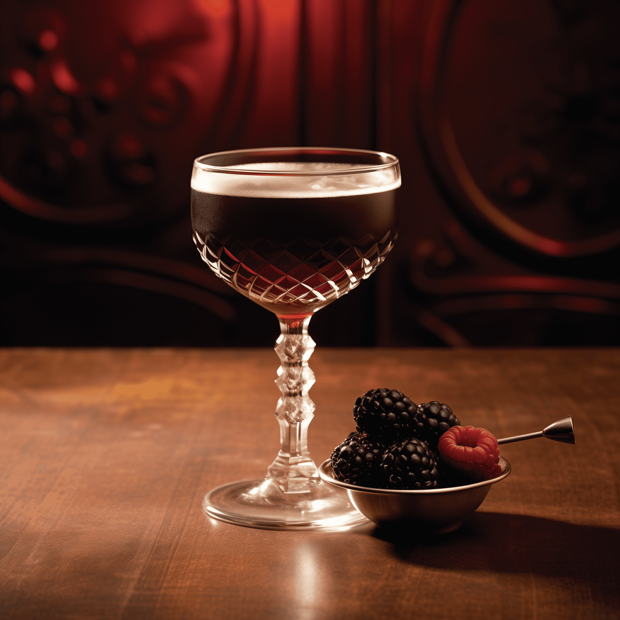 The Black Door Cocktail Recipe - The Black Door cocktail offers a velvety, rich taste with a hint of sweetness balanced by a touch of bitterness. The herbal notes from the vermouth are complemented by the smoky undertones of the Scotch, creating a complex and intriguing flavor profile.
