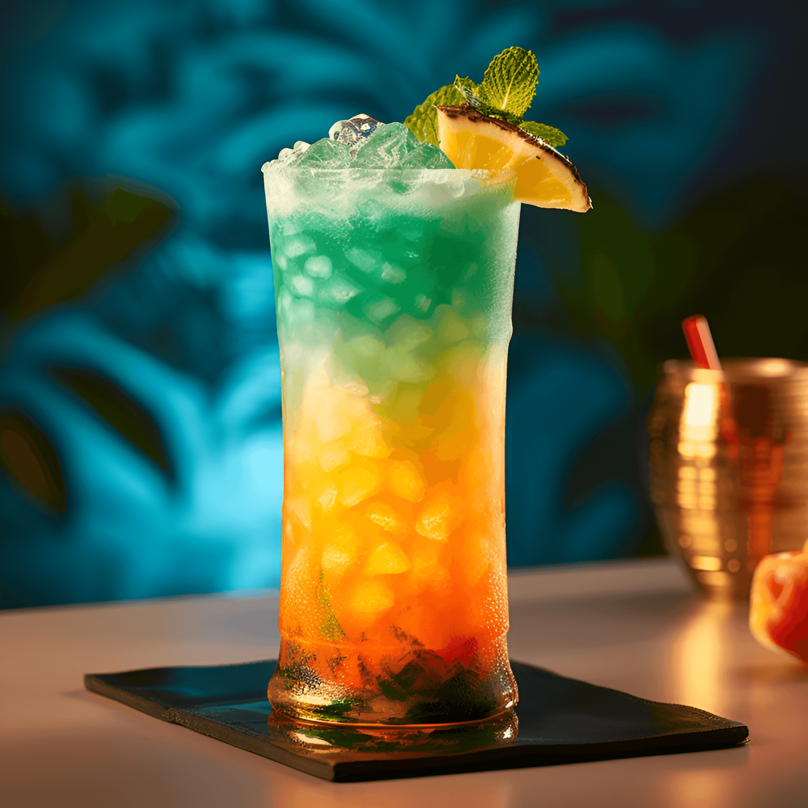 Tiki Cocktail Recipe - Tiki cocktails are typically sweet, fruity, and refreshing, with a balanced combination of sour and sweet flavors. They often have a strong rum base, which adds a rich, warm undertone to the drink.