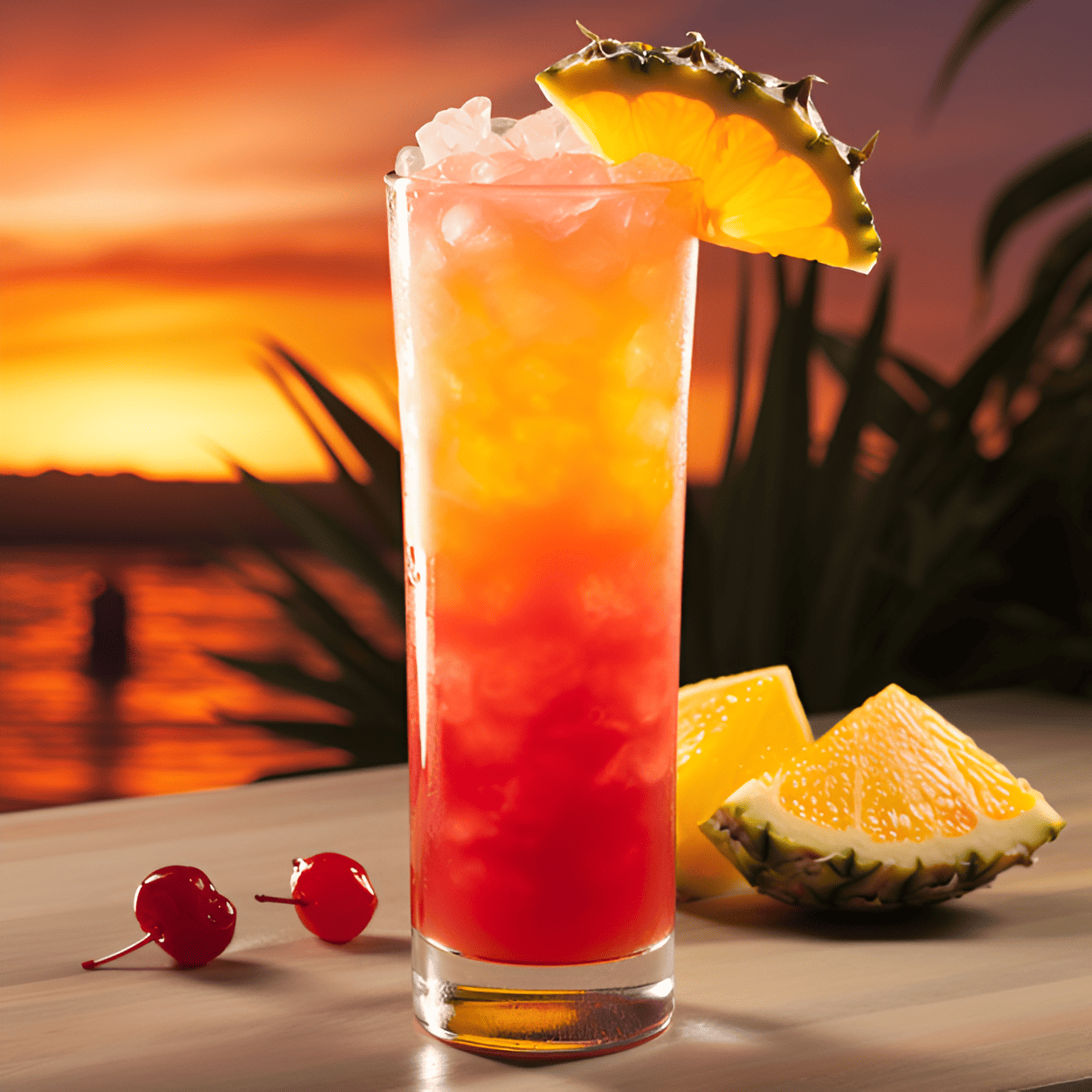 Tropical Screwdriver Cocktail Recipe - The Tropical Screwdriver is a sweet, fruity cocktail with a strong citrus kick. The vodka provides a smooth, strong base, while the orange and pineapple juices add a refreshing, tropical sweetness. The grenadine gives it a slight tartness and a beautiful sunset color.