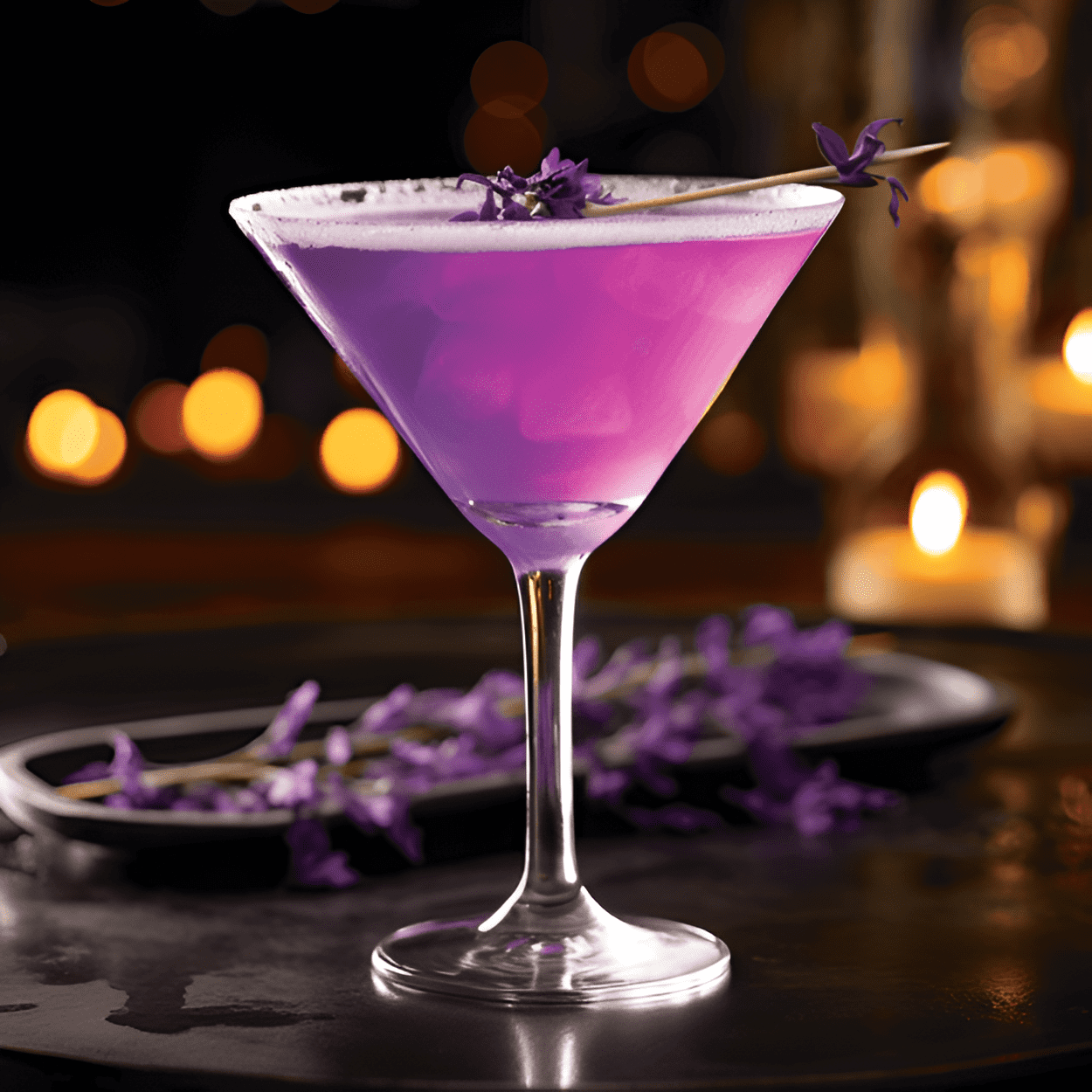 Ube-tini Cocktail Recipe - The Ube-tini is a sweet, creamy cocktail with a hint of earthiness from the Ube. It has a velvety texture and a unique purple hue that adds to its appeal.