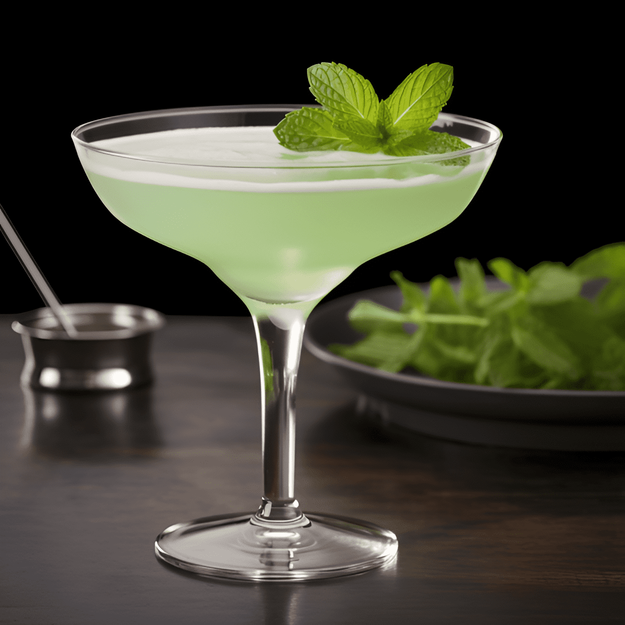 Vodka Stinger Cocktail Recipe - The Vodka Stinger is a strong, potent cocktail with a clean, crisp taste from the vodka. The crème de menthe adds a sweet, minty freshness that balances the strength of the vodka, making it a refreshing, yet powerful drink.