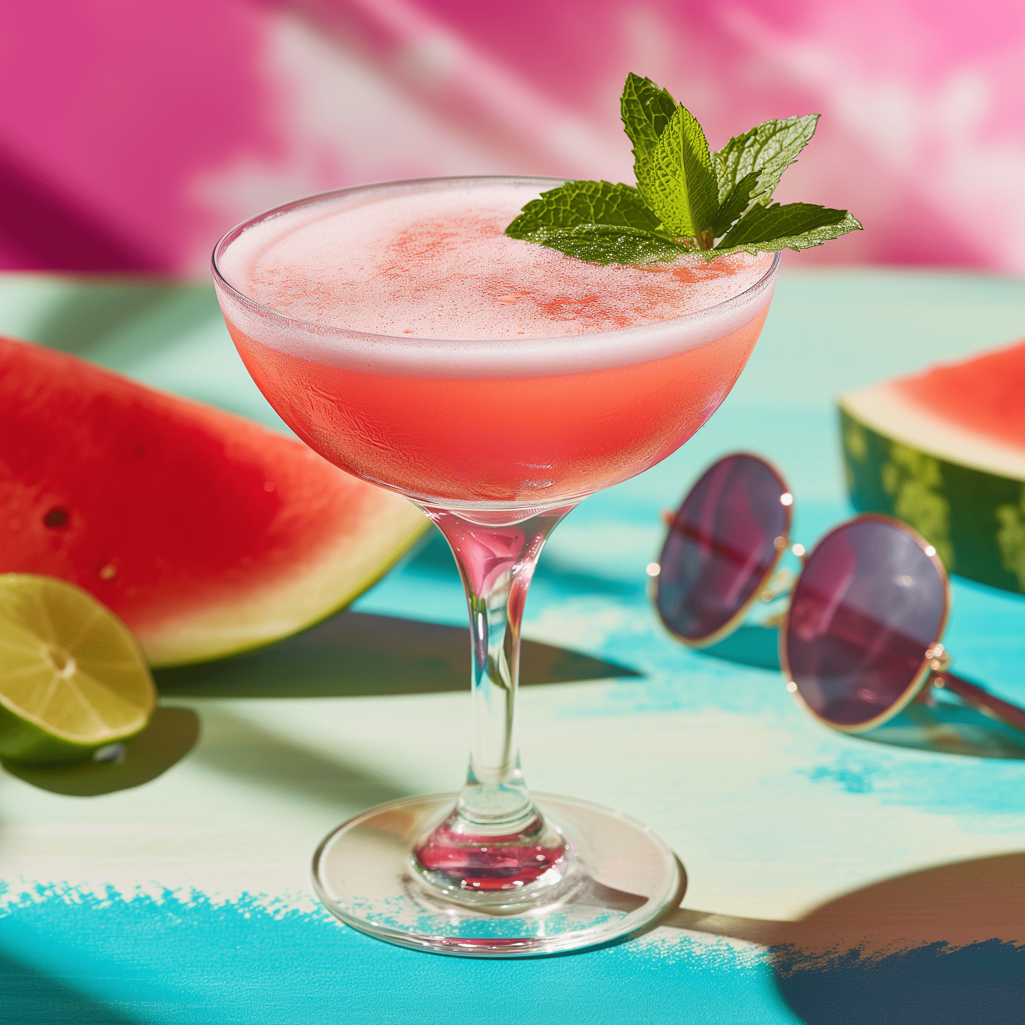 Watermelon Cooler Mocktail Recipe - The Watermelon Cooler Mocktail has a delightful balance of sweet and tangy flavors. The watermelon provides a juicy, fruity base, while the lime juice adds a refreshing citrus note. The agave syrup sweetens the drink just enough without overpowering, and the mint gives it an aromatic freshness.