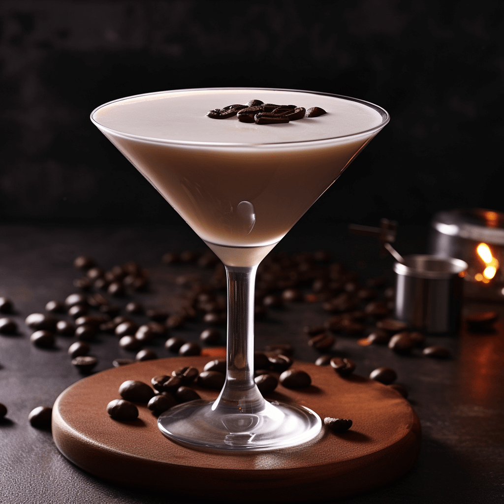 White Russian Martini Cocktail Recipe - The White Russian Martini has a rich, creamy taste with a hint of coffee and sweetness. It is smooth, velvety, and indulgent, with a warming sensation from the vodka and a pleasant balance between the sweet and bitter flavors.