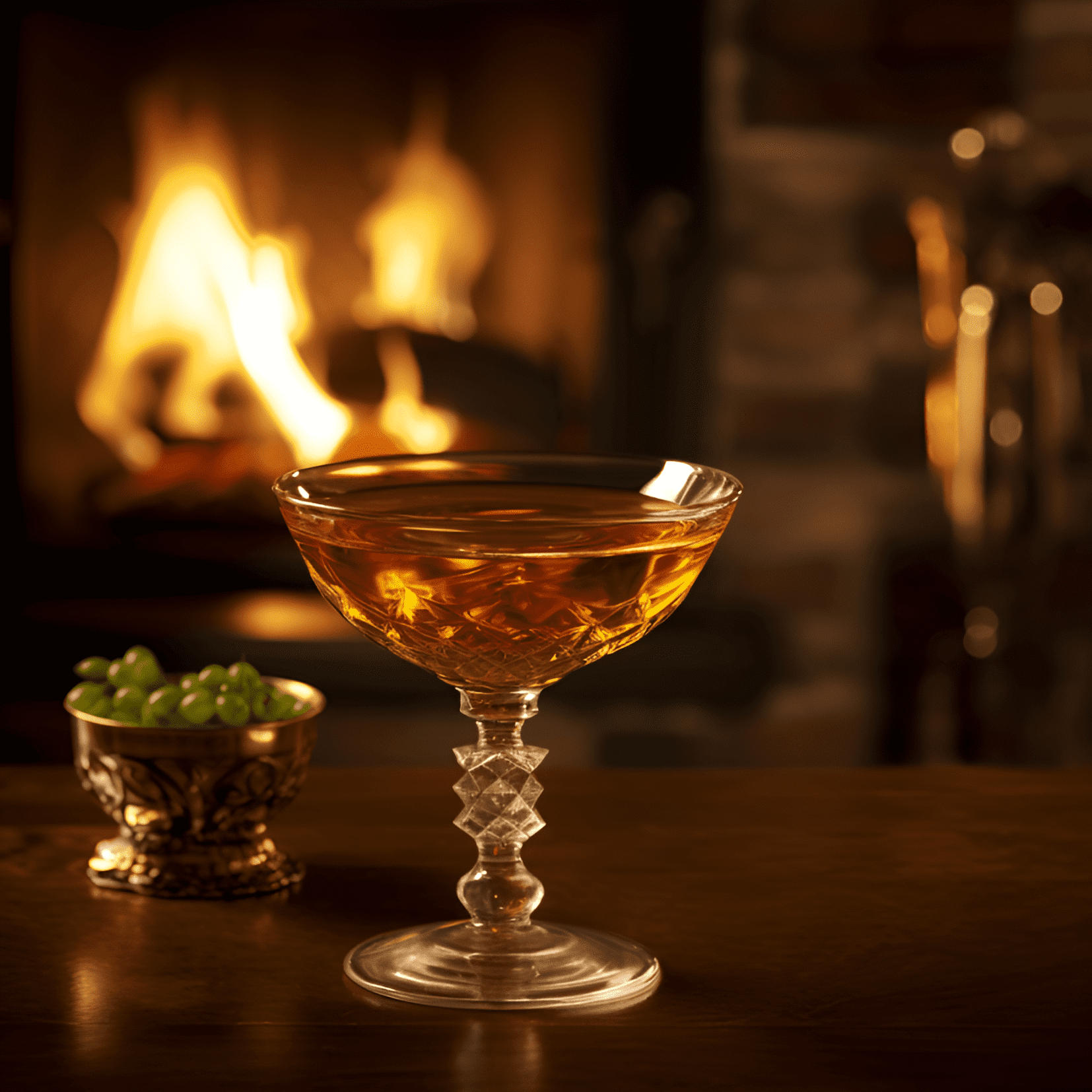 Widow's Kiss Cocktail Recipe - The Widow's Kiss is a complex, herbal, and slightly sweet cocktail with a rich, warming taste. It has a smooth, velvety texture and a long, lingering finish.
