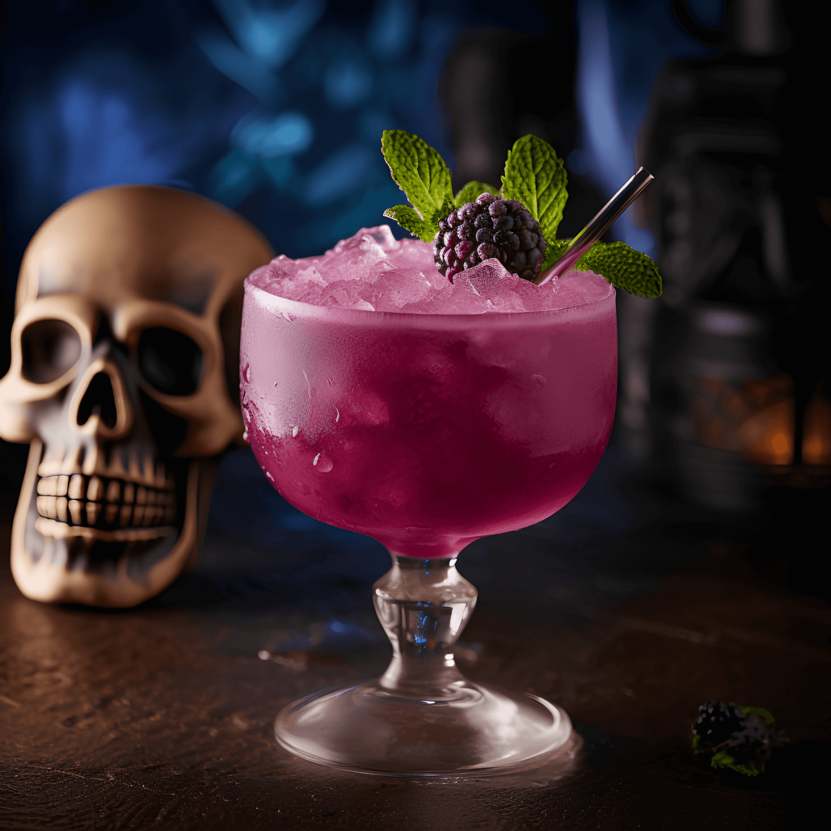 The Witch Doctor cocktail offers a complex and intriguing taste profile, featuring a blend of sweet, sour, and slightly spicy flavors. The combination of fruity and herbal ingredients creates a unique and enchanting experience for the palate.